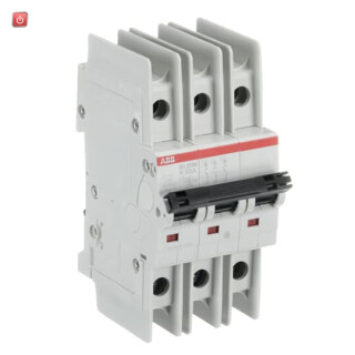 ABB2CDS273337R0577 / SU203M-K50 Sicherungsautomat K-Char., 10kA, 50A, 3P / EAN 4016779930451