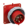 ABB2CMA166664R1000 / 432BAU6W CEE-Anbaugerätestecker, 32 A, IP67 6h, Standardflansch / EAN 7392696666640