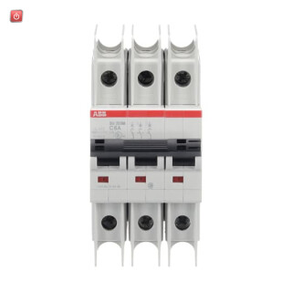 ABB2CDS273337R0064 / SU203M-C6 Sicherungsautomat C-Char., 10kA, 6A, 3P / EAN 4016779931274