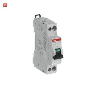 ABB2CSS255101R0165 / SN201-B16 Sicherungsautomat B-Char., 6 kA, 16 A, 1P+N / EAN 8012542090953