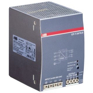 ABB1SVR427055R0000 / CP-T 24/10.0 Netzteil In: 3x400-500VAC Out: 24VDC/10.0A / EAN 4016779662369