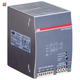 ABB1SVR427055R0000 / CP-T 24/10.0 Netzteil In: 3x400-500VAC Out: 24VDC/10.0A / EAN 4016779662369