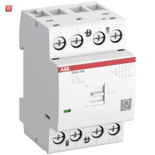 ABB1SAE342111R0640 / EN40-40N-06 Installationsschütz 4S/0Ö, 230 V AC/DC / EAN 4013614518836