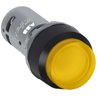 ABB1SFA619100R1113 / CP1-11Y-10 LED Leuchtdr.taster compact 1S gelb flach tast.. LED 24V AC / EAN 7320500550724