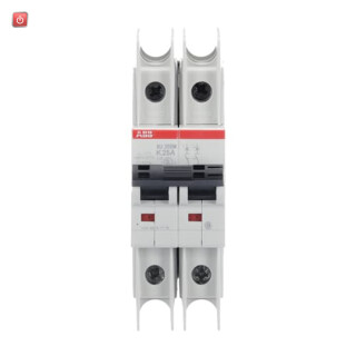 ABB2CDS272337R0517 / SU202M-K25 Sicherungsautomat K-Char., 10kA, 25A, 2P / EAN 4016779932769