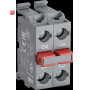 ABB1SFA611610R2020 / MCB-02B Doppelkontaktblock 2Ö f.rückw. Befestigung / EAN 7320500544464