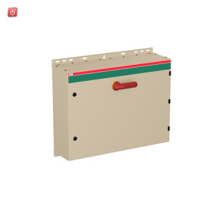 ABB1SCA022542R6210 / OT200KAUC6AZ Sicherheitsschalter 6-polig 110 kW 400V m. rot-gelbem Gri / EAN 6417019171241