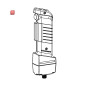 ABB2TLA019995R0100 / JSHD4-1-AC 3-Stellungs-Zustimmschalter ohne LEDs, Zusatztaster u. Hand / EAN 7350024453355