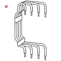 ABBGHV0360504R0024 / RV4 Reihenverbinder 4-polig,125mm...