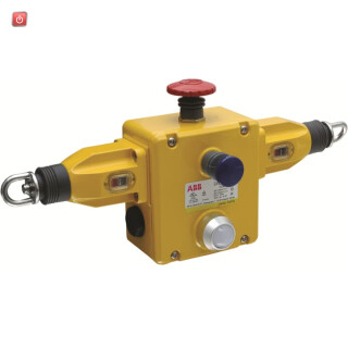 ABB2TLA050204R0332 / LineStrong3D Sicherheitsseilzugschalter 4NC + 4NO, M20, LED, Not-Halt- / EAN 7350024467000