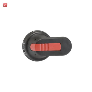 ABB1SCA022383R2480 / OHB65J6E011 Pistolengriff schwarz 65mm Wellen-ø 6mm / EAN 6417019124872
