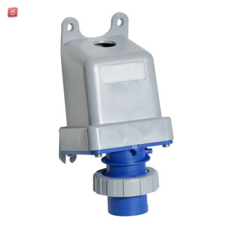 ABB2CMA167090R1000 / 232BS6W CEE-Wandgerätestecker, 32 A, IP67 6h, 2P+E / EAN 7392696670906