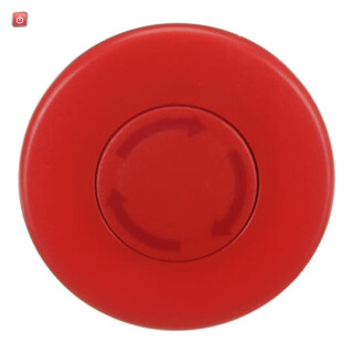ABB1SFA611513R1001 / MPMT4-10R NOT-AUS-Pilztaster 60mm rot rot, D=60 mm, / EAN 7320500307250