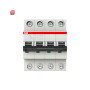 ABB2CDS254001R0804 / S204-C80 Sicherungsautomat C-Char., 6kA, 80A, 4P / EAN 4016779916424