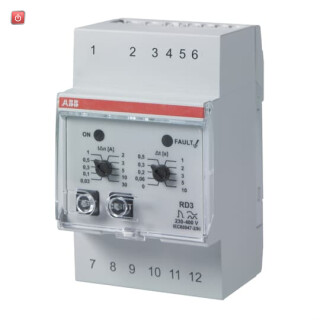 ABB2CSJ201001R0002 / RD3 Differenzstromrelais 230-240 V AC / EAN 8012542734833