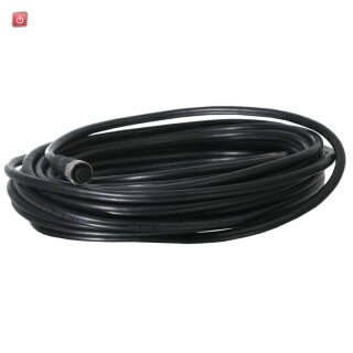 ABB2TLA020056R0000 / M12-C61 M12-Kabel 6 m, geschirmt gerade, 5 x 0.34 qmm und Abschirmung / EAN 7350024452341