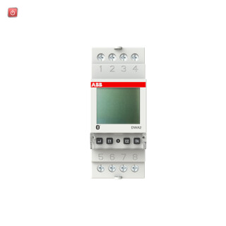 ABB2CSM222501R1000 / DWA2 Dig. Astroschaltuhr 2 Kanäle Bluetooth Programmierung per App / EAN 8012542225010