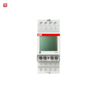 ABB2CSM222521R1000 / DW2 Wochenzeitschaltuhr 2 Kanäle Bluetooth Programmierung per App / EAN 8012542225218