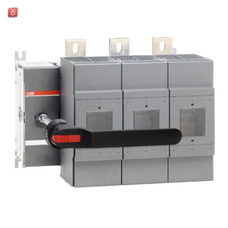 ABB1SCA105475R1001 / OS1250D03P Lasttrennschalter f. Sich. 3-polig 1250A m. Griff u. Welle / EAN 6417019394206