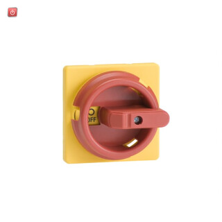 ABB1SCA113097R1001 / OZ331SPRY Rundgriff rot-gelb Wellen-ø 6mm IP65 für Lasttrenn / EAN 4034656513061