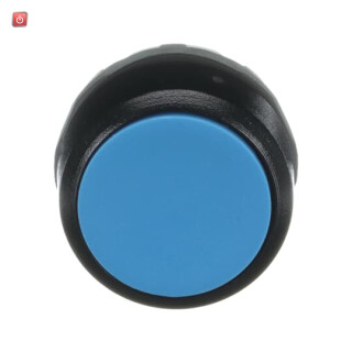ABB1SFA611100R1004 / MP1-10L Drucktaster-Vorsatz blau, flach-tastend, Frontring / EAN 7320500261002