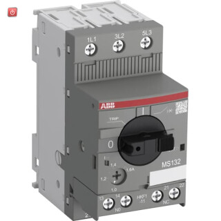 ABB1SAM350005R1008 / MS132-4.0-HKF1-11 Motorschutzschalter Auslöseklasse 10, 2.5 ... 4.0 A, / EAN 4013614404481