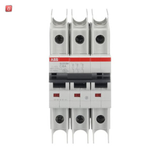 ABB2CDS273337R0084 / SU203M-C8 Sicherungsautomat C-Char., 10kA, 8A, 3P / EAN 4016779931298