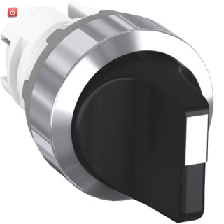 ABB1SFA611211R3006 / M3SS2-30B Wahlschalter-Vorsatz schwarz, beidseitiger Rückzug nach B / EAN 7320500294741