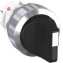 ABB1SFA611211R3006 / M3SS2-30B Wahlschalter-Vorsatz schwarz, beidseitiger Rückzug nach B / EAN 7320500294741