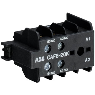 ABBGJL1201330R0005 / CAF6-20K Hilfsschalter 2S/0Ö für K6, KC6 Kleinhilfsschütze / EAN 4013614148347