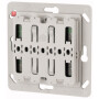EATON / 126030 / Taster 2-fach, Funk, 55x55mm CTAA-02/04 / EAN4015081236176