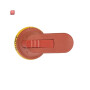 ABB1SCA022381R0410 / OHY80J6 Pistolengriff rot-gelb 80mm Wellen-ø 6mm / EAN 6417019124193