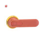 ABB1SCA022381R1720 / OHY125J12 Pistolengriff rot-gelb 125mm Wellen-ø 12mm / EAN 6417019124315