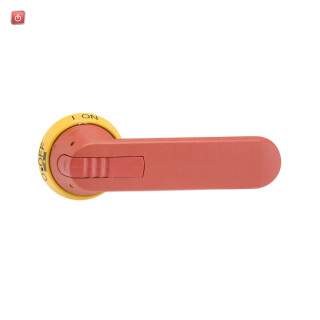 ABB1SCA022381R2370 / OHY145J12 Pistolengriff rot-gelb 145mm Wellen-ø 12mm / EAN 6417019124377