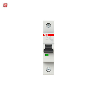 ABB2CDS251001R0404 / Sicherungsautomat C-Char., 6kA, 40A, 1-polig / EAN 4016779464802