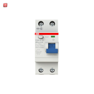 ABB2CSF202101R3250 / Fehlerstrom-Schutzschalter F202A-25/0,3 System pro M compact / EAN 8012542782803