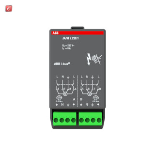 ABB2CDG110003R0011 / Jalousieaktormodul, 2-fach, 230VAC / EAN 4016779583152