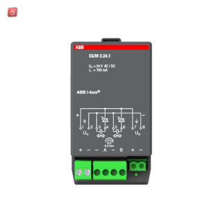 ABB2CDG110014R0011 / Elektronisches Schaltaktormodul, 2-fach, 24V / EAN 4016779583626