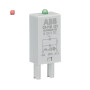 ABB1SVR405652R1000 / CR-P/M 42V Steckmodul Diode und LED grün, 6-24VDC, A1+, A2- / EAN 4013614528729