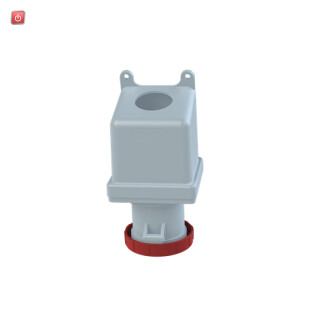 ABB2CMA167264R1000 / 4125RS6W CEE-Aufputz-Wandsteckdose, 125 A 6h, IP67, 3P+N+E / EAN 7392696672641