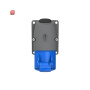 ABB2CMA193098R1000 / 216RS6 CEE-Aufputz-Wandsteckdose, 16 A, IP44 6h, 2P+E, 200-250 V, blau / EAN 7392696930987