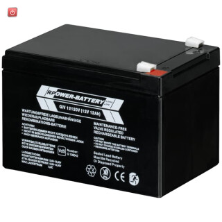 ABBGHV9240001V0012 / SAK12 Bleigel-Akkumulator, 12 V DC, 12 Ah / EAN 4013232744945