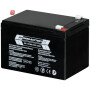 ABBGHV9240001V0012 / SAK12 Bleigel-Akkumulator, 12 V DC, 12 Ah / EAN 4013232744945