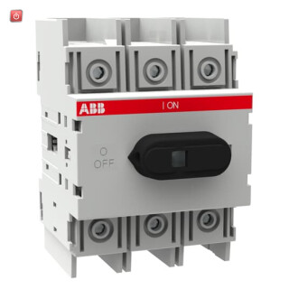 ABB1SCA022429R9140 / OT125M3 Lasttrennschalter 3-polig 125A m. schwarzem Knebelgriff / EAN 6417019135410