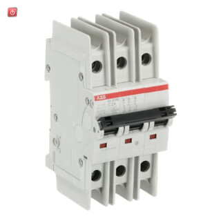 ABB2CDS273337R0024 / SU203M-C2 Sicherungsautomat C-Char., 10kA, 2A, 3P / EAN 4016779931236