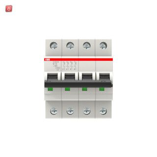 ABB2CDS274001R0135 / S204M-B13 Sicherungsautomat B-Char., 10 kA, 13 A, 4P / EAN 4016779549844