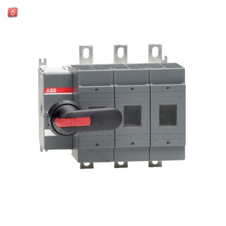 ABB1SCA022719R0250 / OS400D03P Lasttrennschalter f. Sich. 3-polig 400A m. Griff u. Welle / EAN 6417019230627