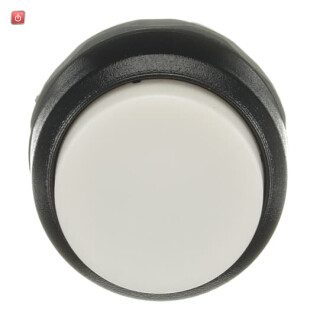 ABB1SFA611102R1105 / MP3-11W Leuchtdrucktaster-Vorsatz weiss, hoch-tastend, Frontring / EAN 7320500268056