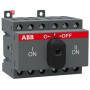 ABB1SCA104863R1001 / OT25F3C Lastumschalter 3-polig 25A m. schwarzem Knebelgriff / EAN 6417019390062