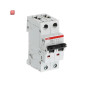 ABB2CDS252001R0824 / S202-C100 Sicherungsautomat C-Char., 6kA, 100A, 2P / EAN 4016779916684